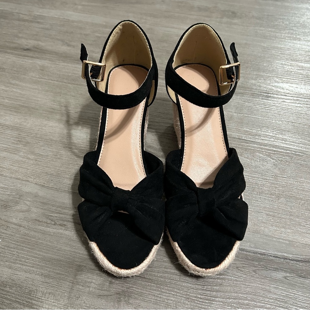 Wedge Heel Espadrilles Sandal